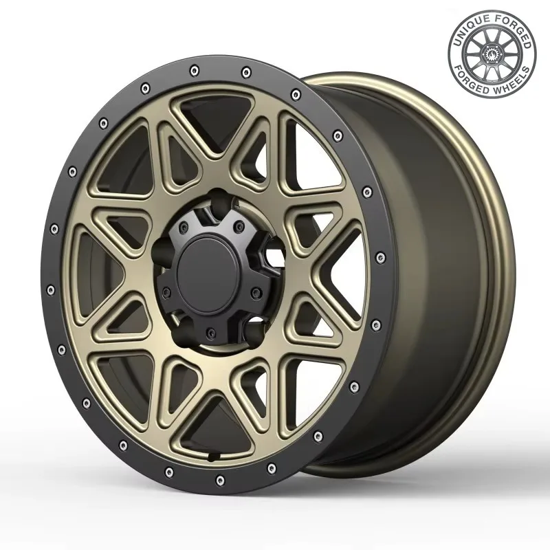 26 Style Customized Forged Golden Painting 21 Inch 5 Holes 5 X 112 Mono Block Forged Car Wheel Auto Rims