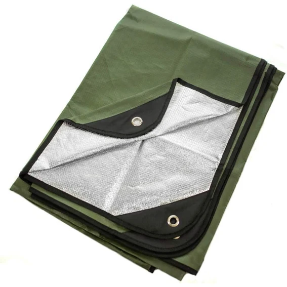 

Reusable Heavy Duty Thermal Survival Blanket for All-Weather Camping