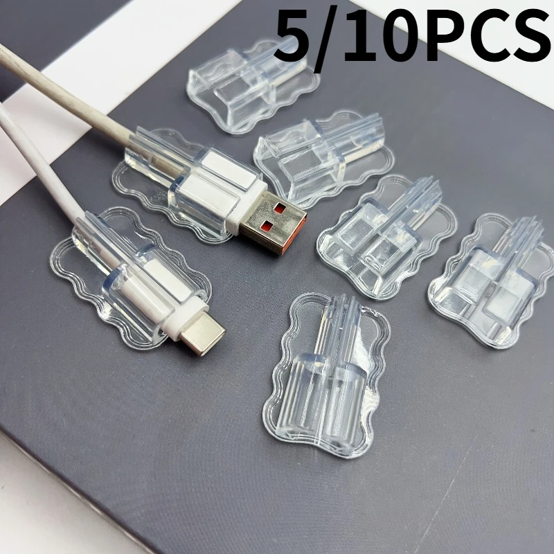 5/10pcs of Assorted USB And Type-C Cables Protective Cover for Mobile Phone Charging Cables, for Wrapping Computer Power Cables