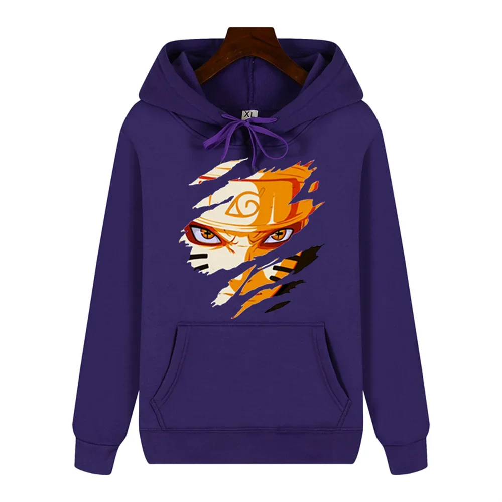 Naruto Hoodie Anime Print Herbst und Winter Outdoor Casual Sweatshirt Haikyuu Hoodies Damen