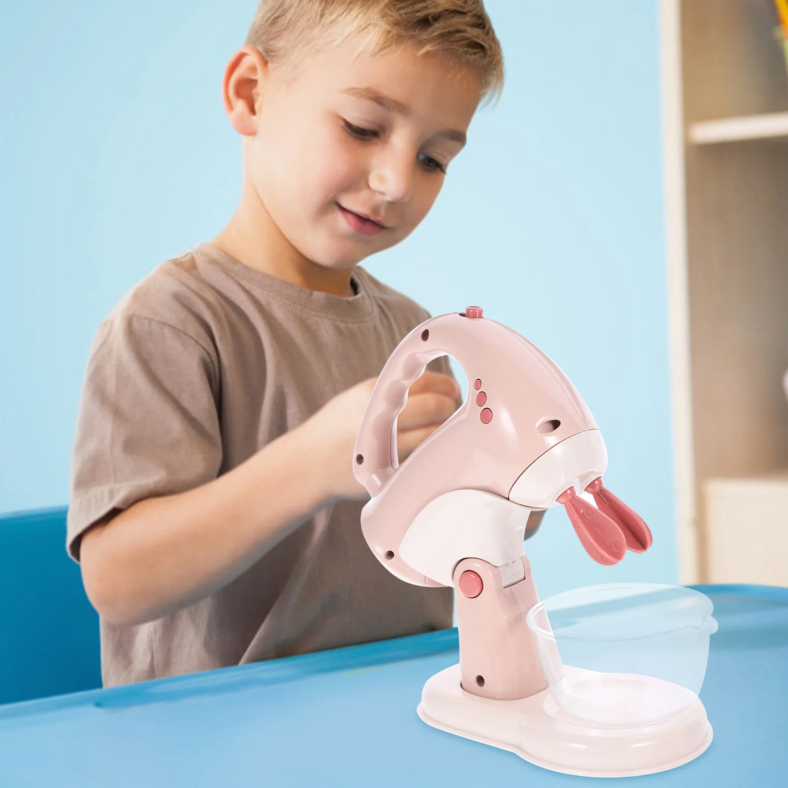 プラスチック製のシミュレーションミキサーかわいいミニキッチン家電ごっこ遊び教育用調理ツール子供用ミキサーおもちゃ子供のおもちゃ