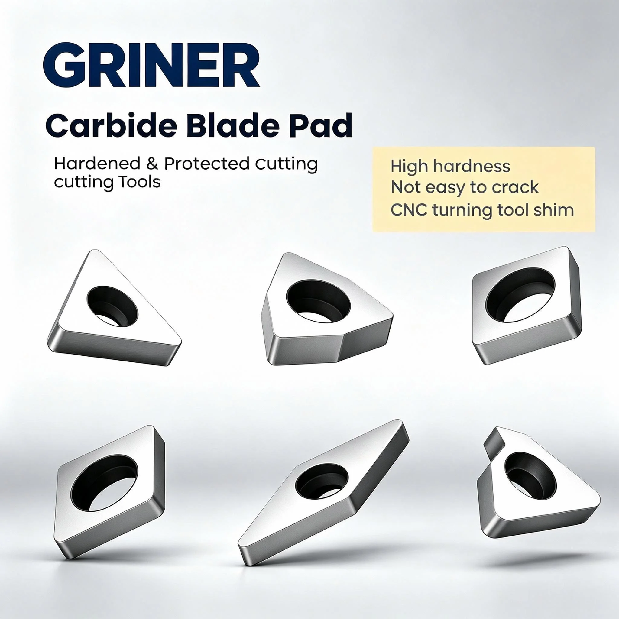 GRINER MS1204 MD1504 STM16L Center Pin For MC Series Shim CNC Lathe Tool Holder Accessories,Double‑End Screw Wrench Locating Dow