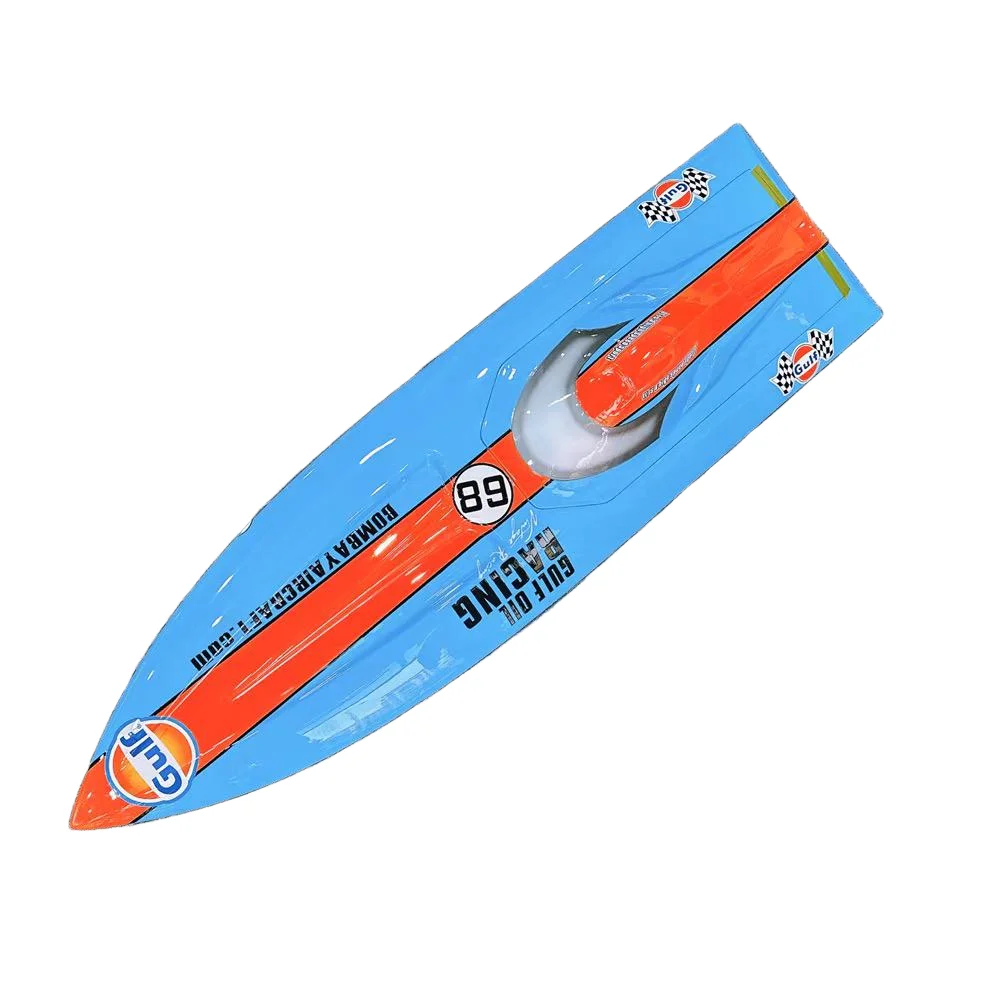 DT125 Tsunami 1.25m Carbon Fiber RC Boat Hull - Gas/Electric Dual Compatible, O-Boat Specialized Hull