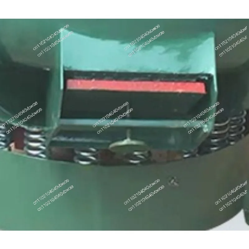 Automatic discharge vibration grinder metal surface polishing machine