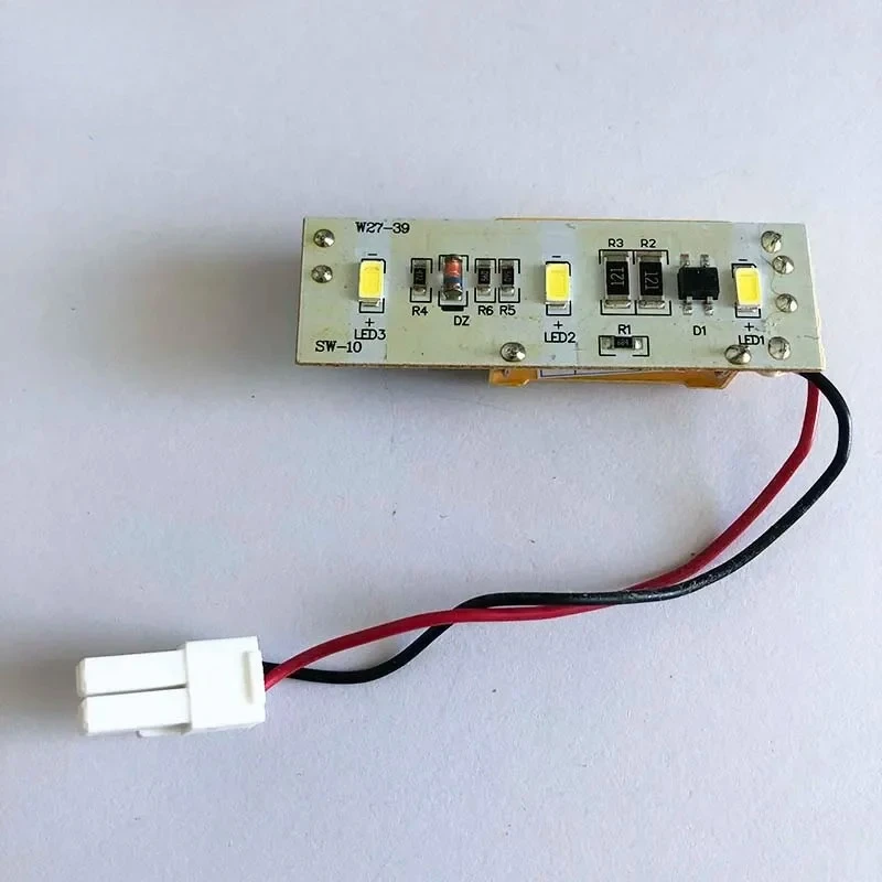 2PCS 41041487 Hoover & Candy Fridge Freezer PCB Circuit Board SW-BX02A W27-39 LED Light Assembly