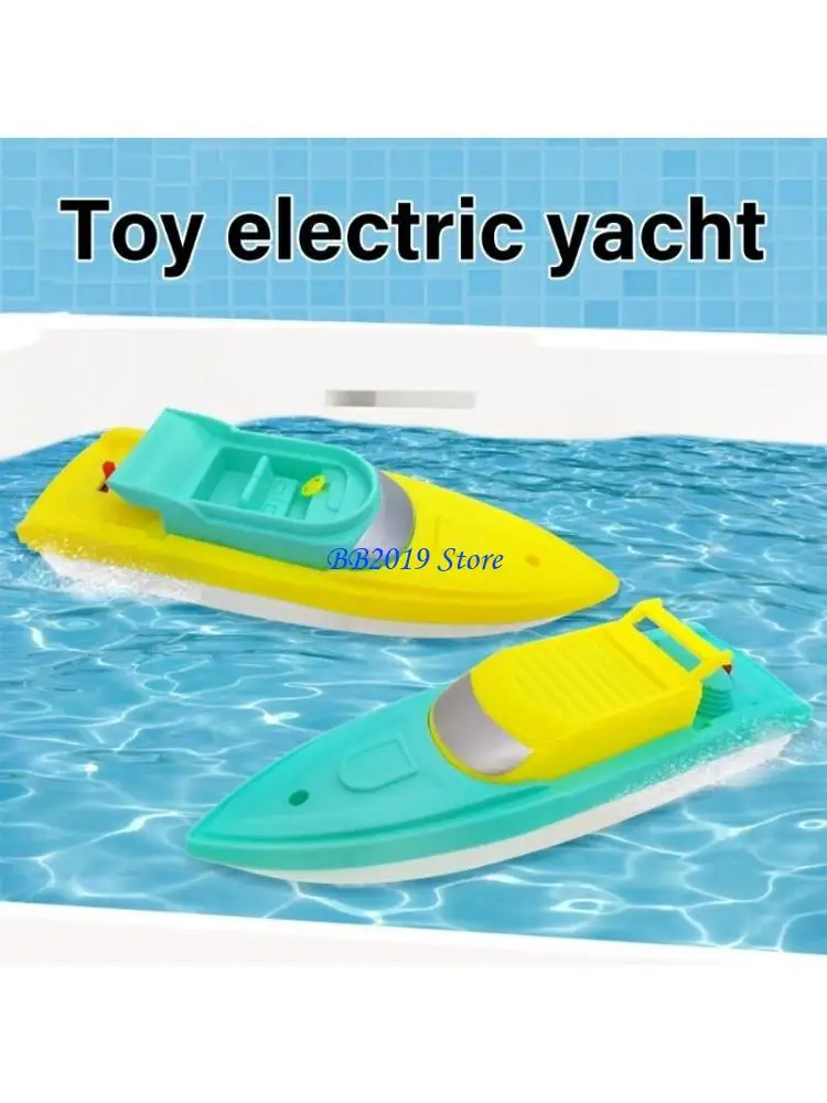 

Q0KB Battery Operated Toy Boat Bath Toy for Kids Boys and Girls Educational Toy