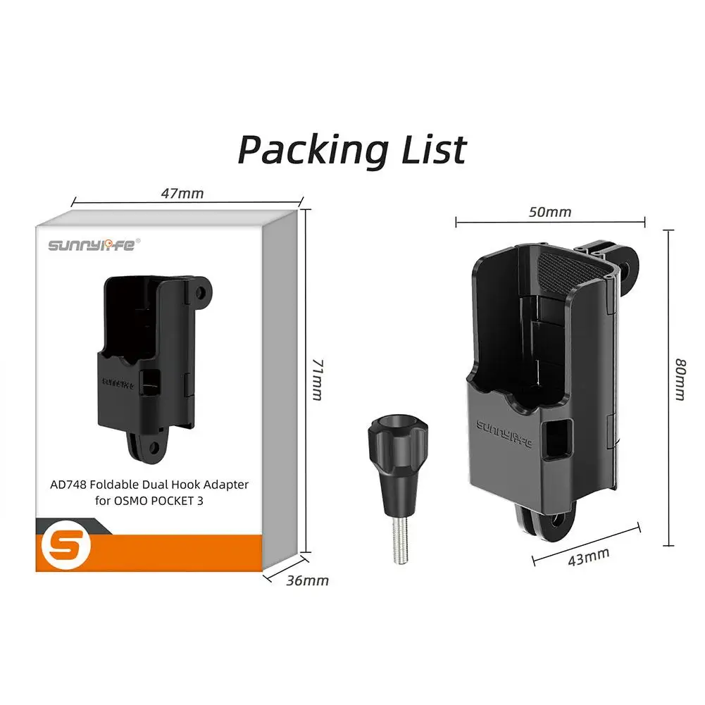 Sunnylife For Osmo Pocket 3 Multi-purpose Extended Protective Frame Multi-purpose Extended Protective Frame 23