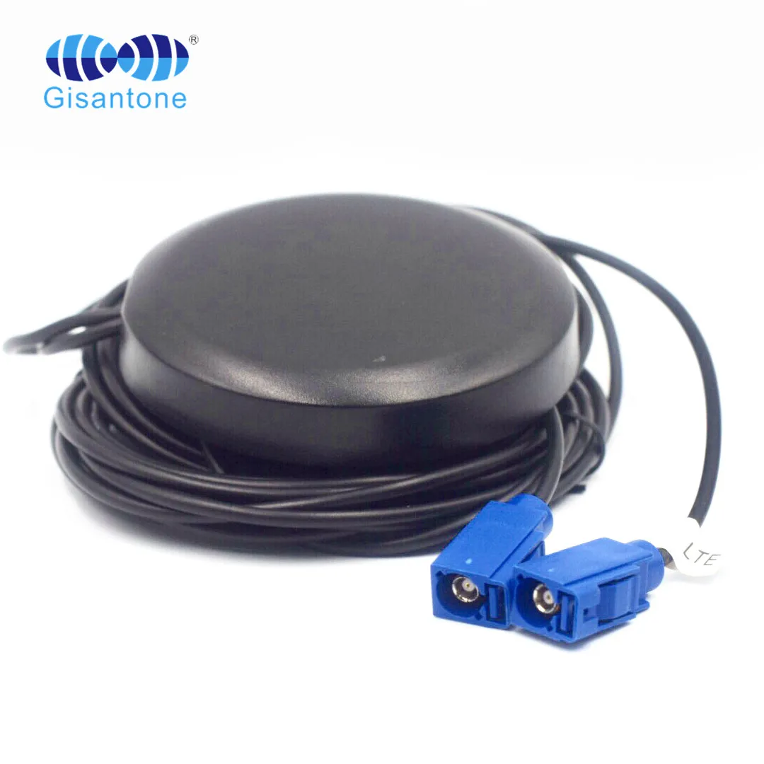 1575MHz+824-960/1710-2170MHz 29DBi waterproof GPS antenna with 5M RG174 cable