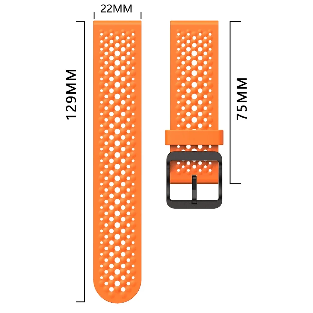 22 مللي متر الفرقة ل Garmin Forerunner 570 47 مللي متر 265 255 متر حزام ساعة اليد ل Garmin Venu 3/Vivoactive 4 سيليكون الرياضة تنفس سوار