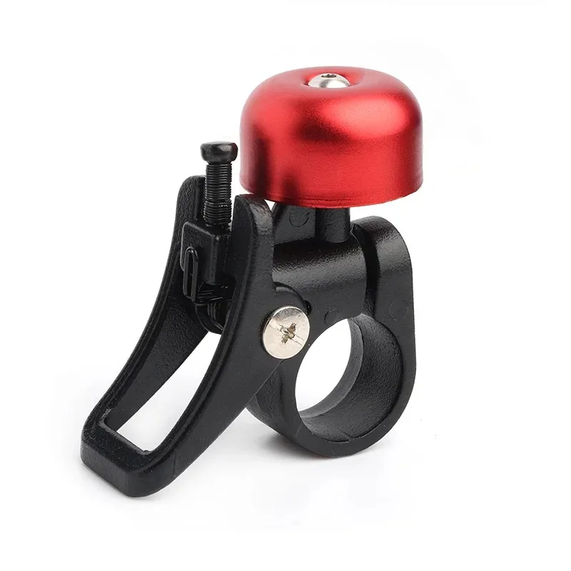 Anillo de bocina de campana para patinete eléctrico Xiaomi Mi 3 PRO M365 1S, montura de liberación rápida, cuerpo entero, tapa roja de aleación de aluminio