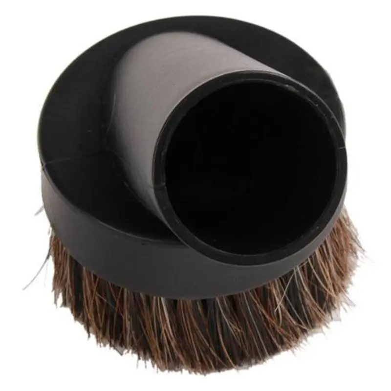 32mm Dust Removal Brush Shop Vacuum Cleaner Tools Accessories Vacuum Cleaner Adapter Brush Head Nozzle Horsehair Round Brush