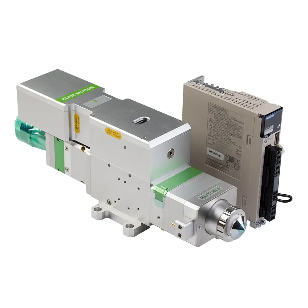 Raytools BM111 Fiber Laser Cutting Head 3.3kw Yaskawa and HcFa Servo Motor Auto Focusing for Metal Cutting