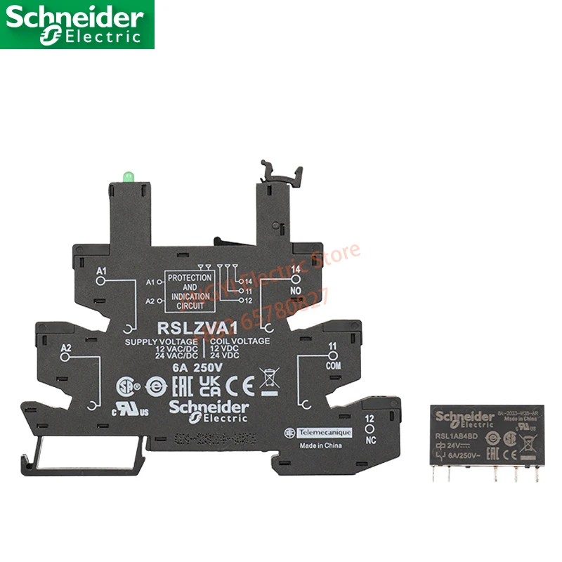 Original Schneider export RSL interface plug-in relay RSL1PVJU RSL1PVBU RSL1PVEU RSL1PVFU RSL1PVPU