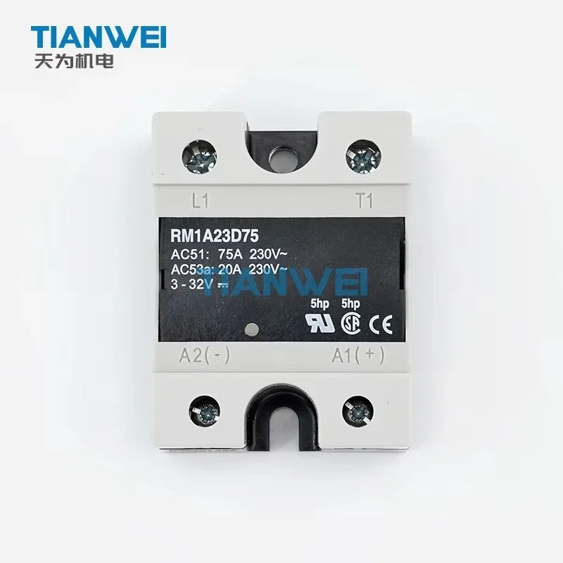 Hot Selling RM1A23D75 New and Switzerland 1-pole Panel Mount SSR Solid State Relay