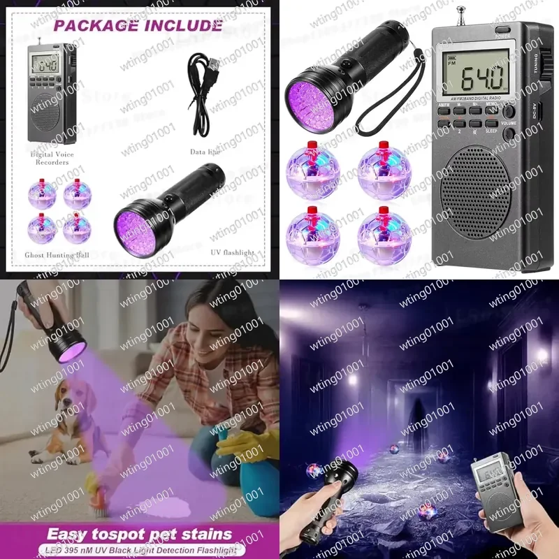 for Ghost Hunting Gear Set Professional Spirit Detection Tools for Indoor Workspace and Exterior Exploration Activities