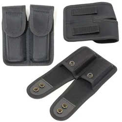 Double Pistol Magazine Pouch Mag Holder for 9mm Magazine Holder GL 17/19Beretta 92 USP Waist Belt Pistol Mag Bag Accessories