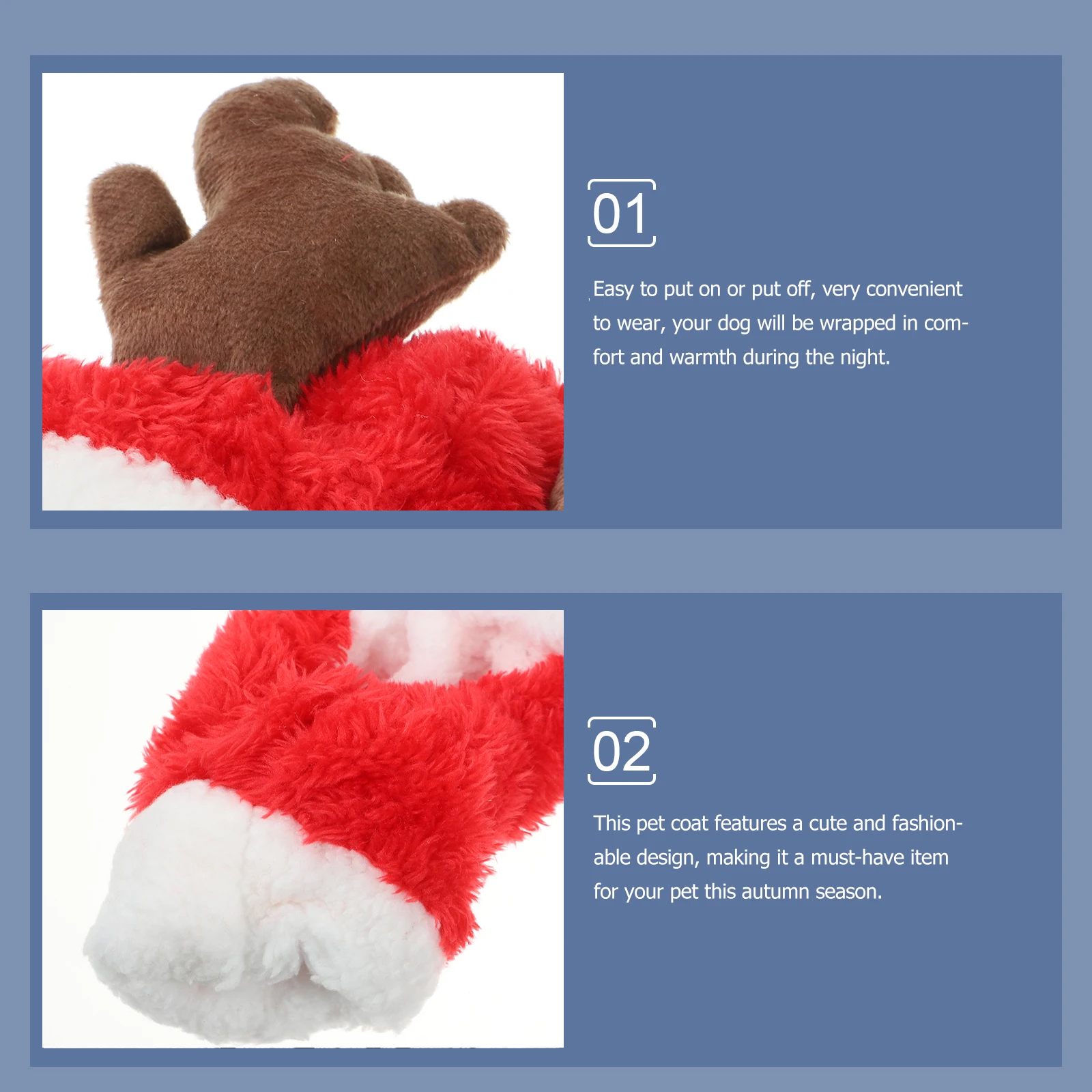 

Pet Elk Costume Christmas Dog Outfit Cool Cute Cosplay Warmth Clothes Puppy Hoodie Autumn Windproof Designer Luxury Dog