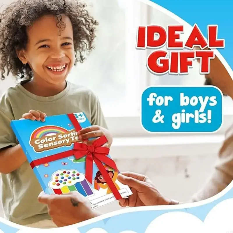 Interaktives Farbanpassungsspiel, sensorischer Druck für Kinder, emotionales Ausdruckstraining, reisefreundliches 15UB