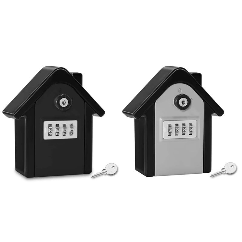 أفضل صندوق قفل مفتاح بكلمة مرور مضاد للسرقة، صندوق تخزين معدني بقفل أمان مناسب لصندوق تأمين المفاتيح متعدد المهن