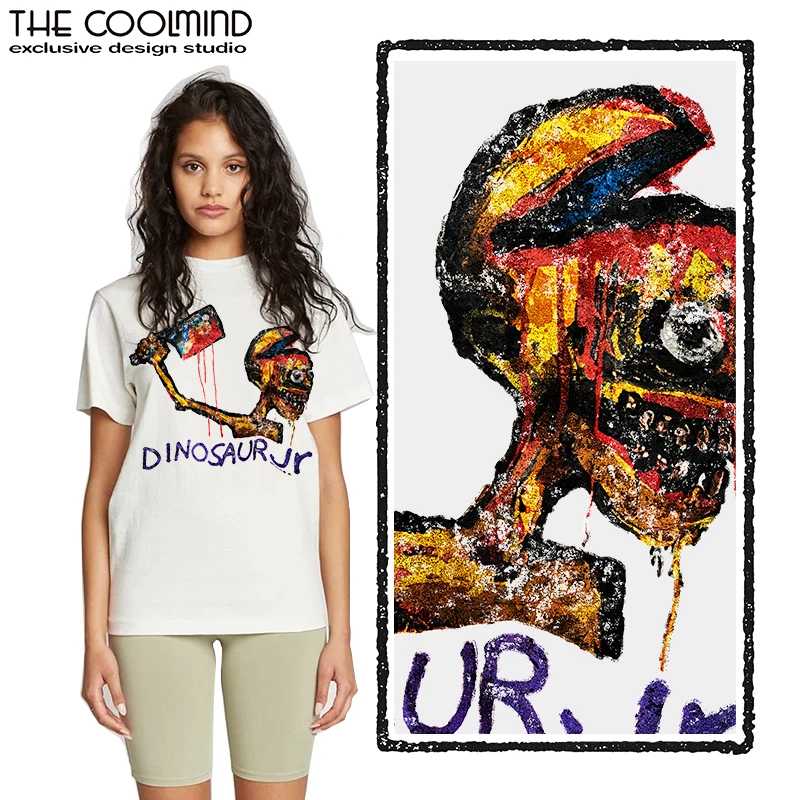 THE COOLMIND 100% Cotton Cool streetwear unisex T shirt  U0001-T2