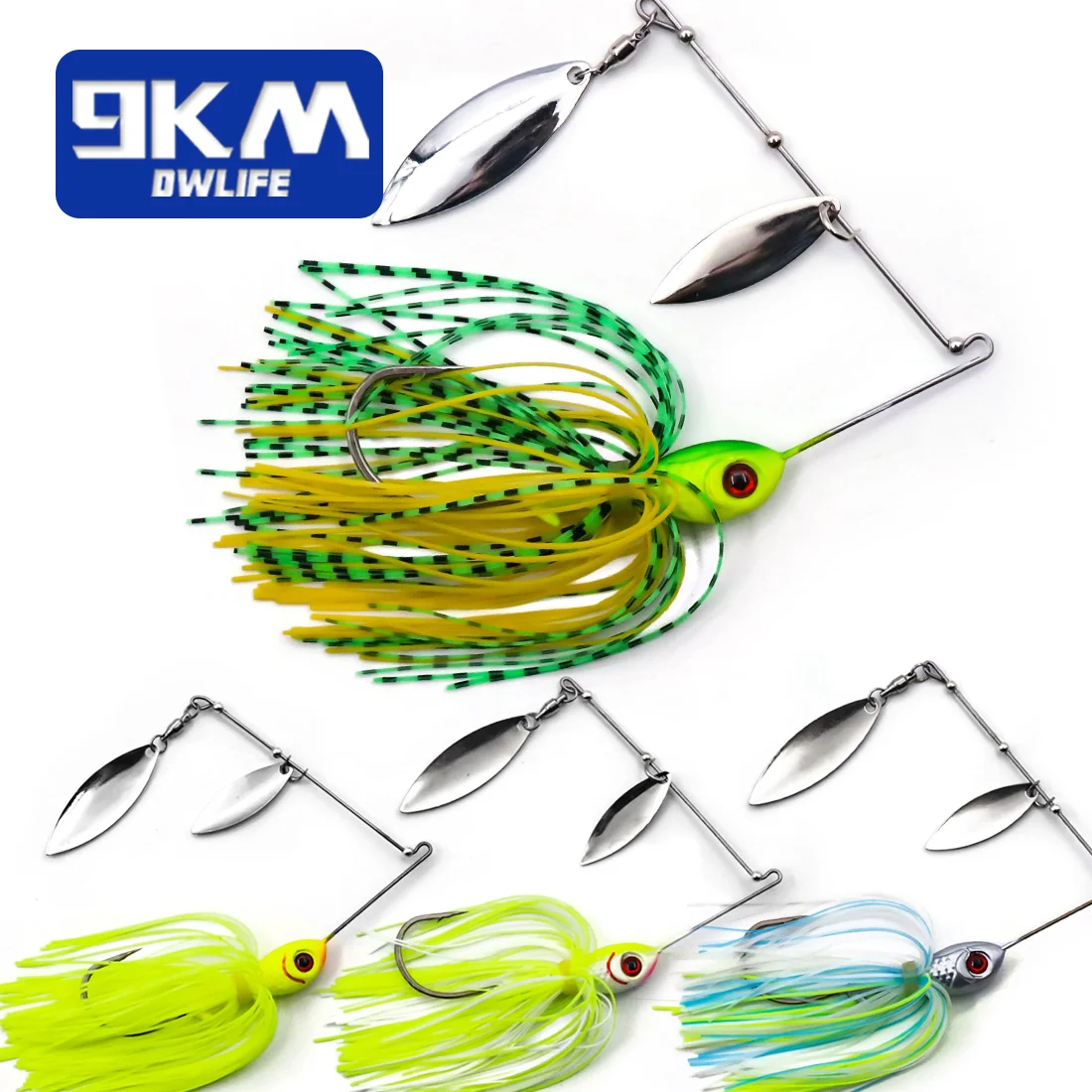 Jig Fishing Lures Bass Lure Freshwater Swim Baits for Bass Fishing Lure Swimbait Jig Lure Striper Trout Salmon Fishing Buzzbait