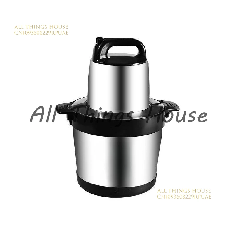 

Stainless steel grinder, paste maker (for African household kitchen) with a 6-liter capacity
