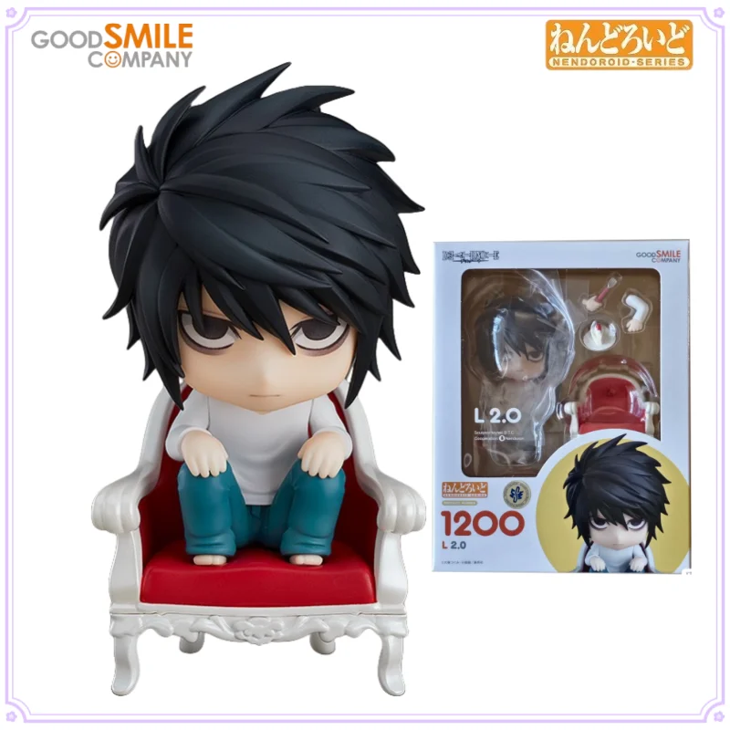 GSC Original Nendoroid Series No.1200 Light Yagami & L 2,0 figura periférica sin imprimir juguete para niños regalo adornos coleccionables