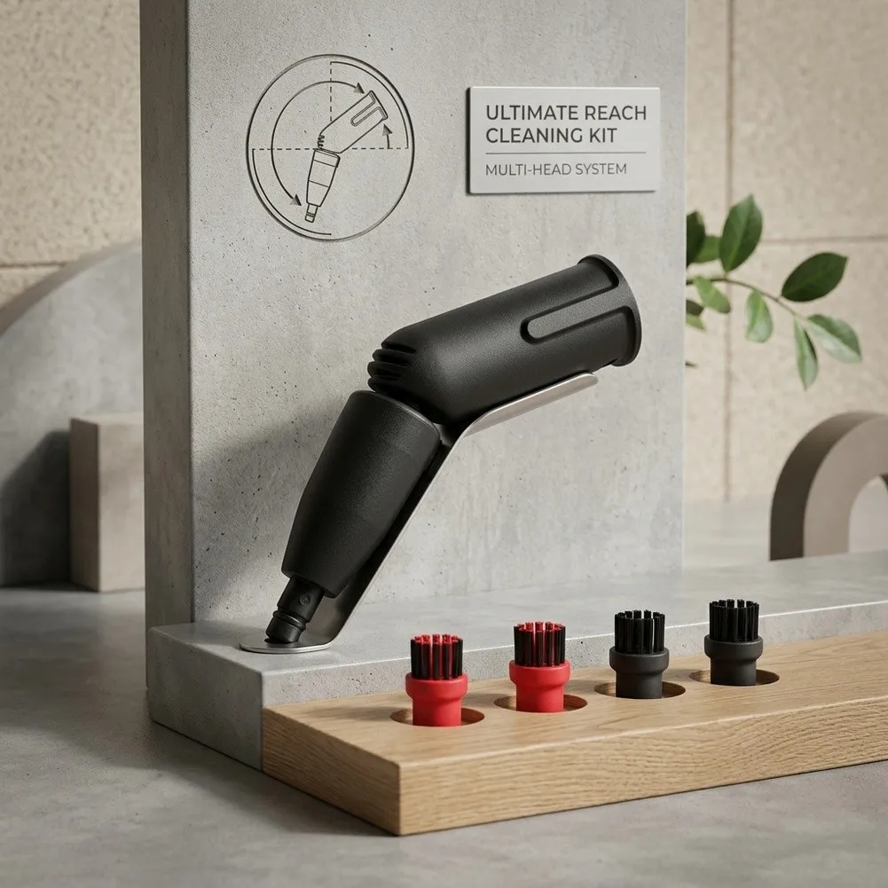 Cleaning Tool Carpet Cleaning Tool High Pressure Nozzle Tough Stain Removal Corner Crevice Design Rinse Under Water