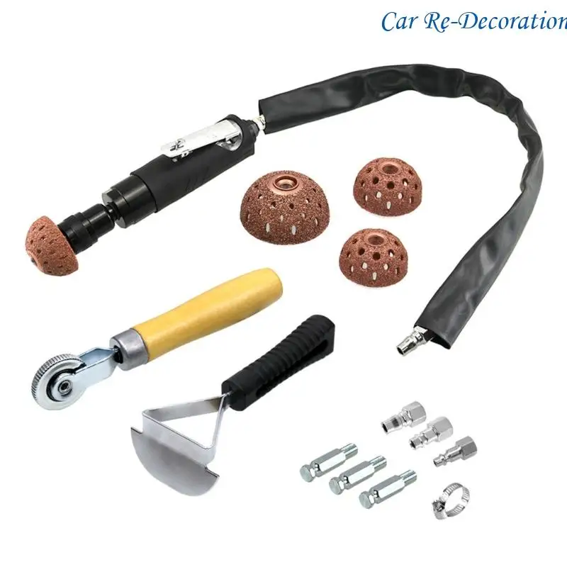 

R58D Aluminum Alloy Heavy Duty Tire Patching With Air Powered Buffer Scraper Roller For Precise Inner Liner Preparation