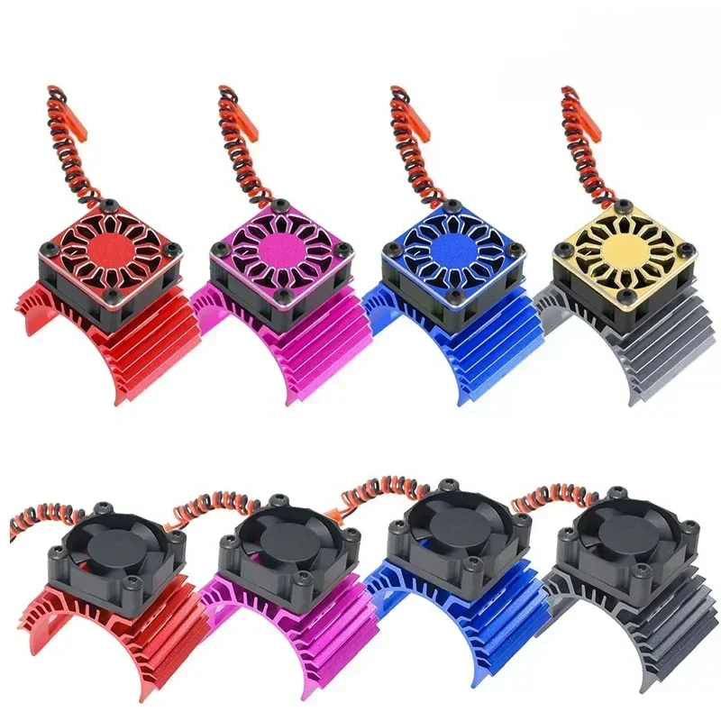 

2pcs 380 540 550 3650 3660 3670 Motor Heat Sink Cooling Fan 36mm Motor for 1/8 1/10 RC Car Axial SCX10 trxs TRX4 Tamiya