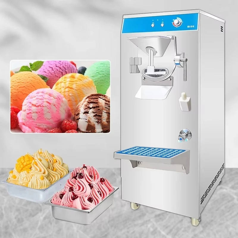 MEHEN M10E Gelato-Maschine Preis Ersatzteile Harteis-Maschine Eiscreme-Batch-Freezer mit Display