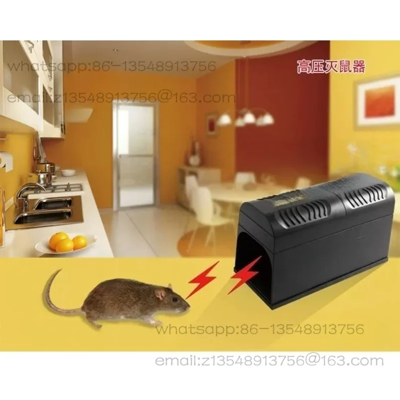 Electric Mouse Traps Rat Killer Mice Rodent Catching Catcher Hige Voltage Animal Pest Control Killing Trap