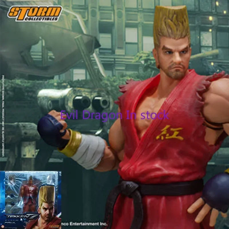 

В наличии серии STORM, оригинальная экшн-фигурка Tekken 7, Paul Phoenix, масштаб 1/12, модель, коллекционный подарок