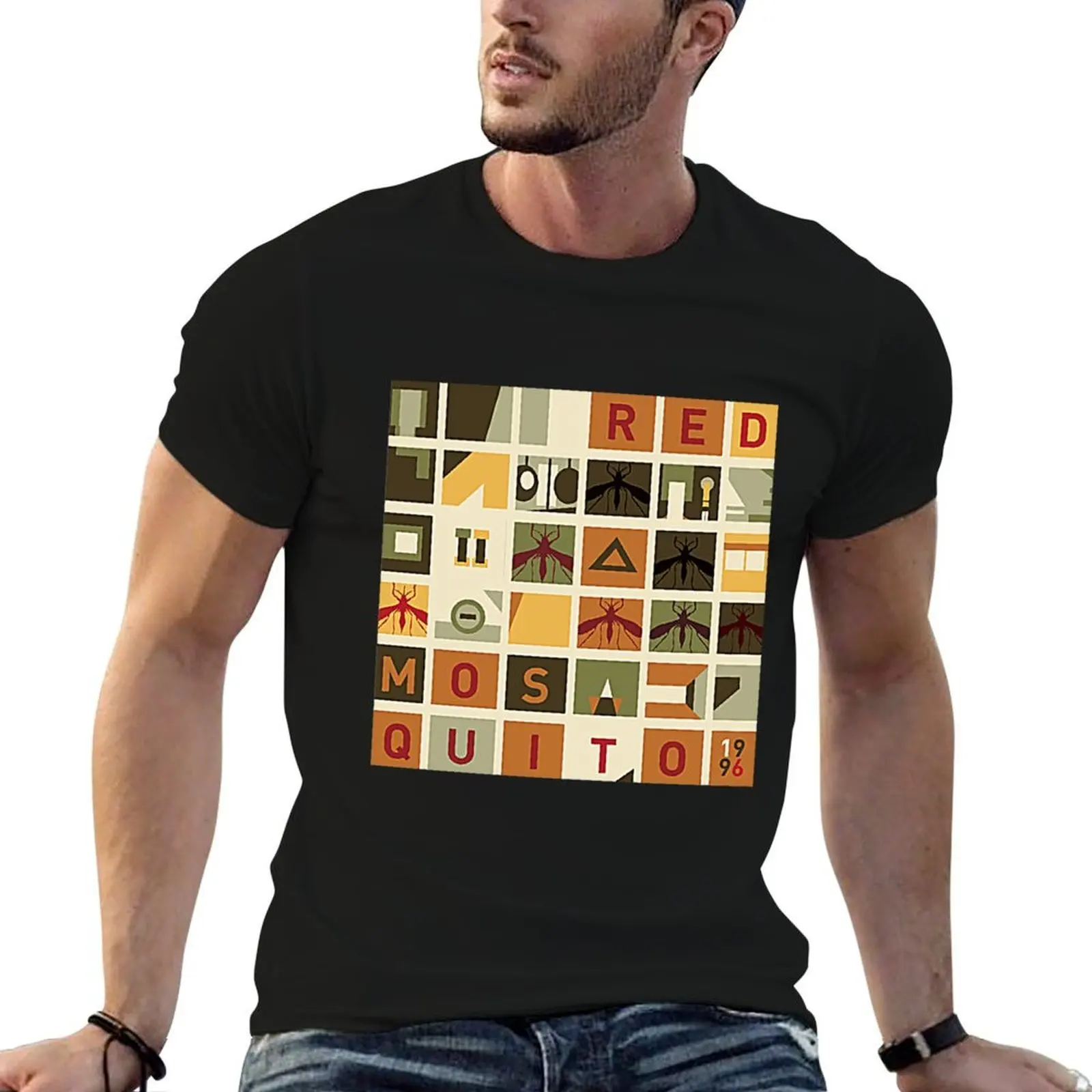 Red Mosquito T-Shirt man t shirt luxury designer men t shirts