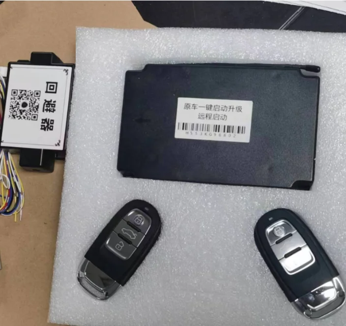 

FOR AUDI A3/Q2L/Q7/Q3/A6L ADD REMOTE START SYSTEM KEYLESS ENTRY AUTO SENSOR LOCK UNLOCK SYSTEM WITH CANBUS