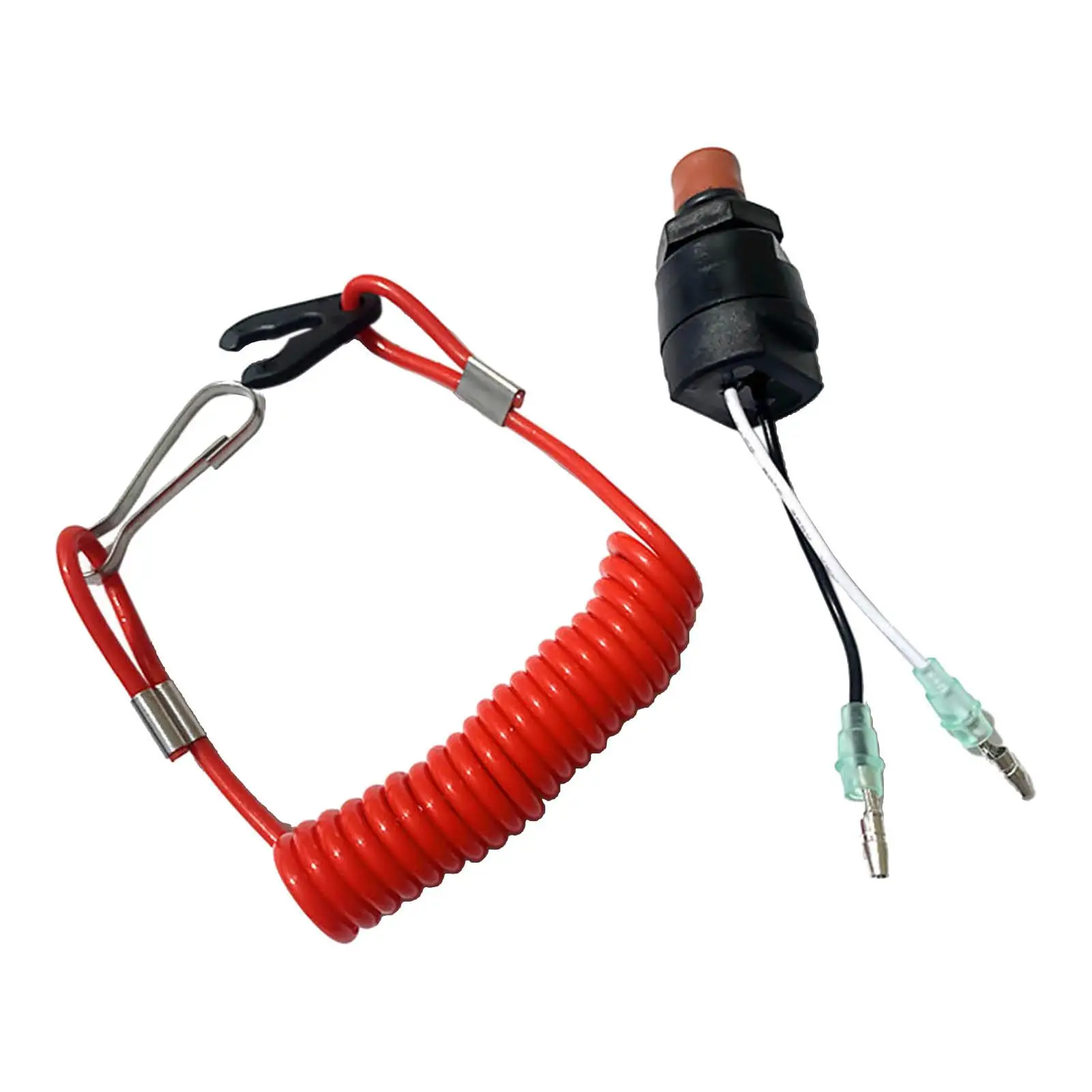 

Universal Boat Outboard Motor Emergency Kill Stop Switch, W/