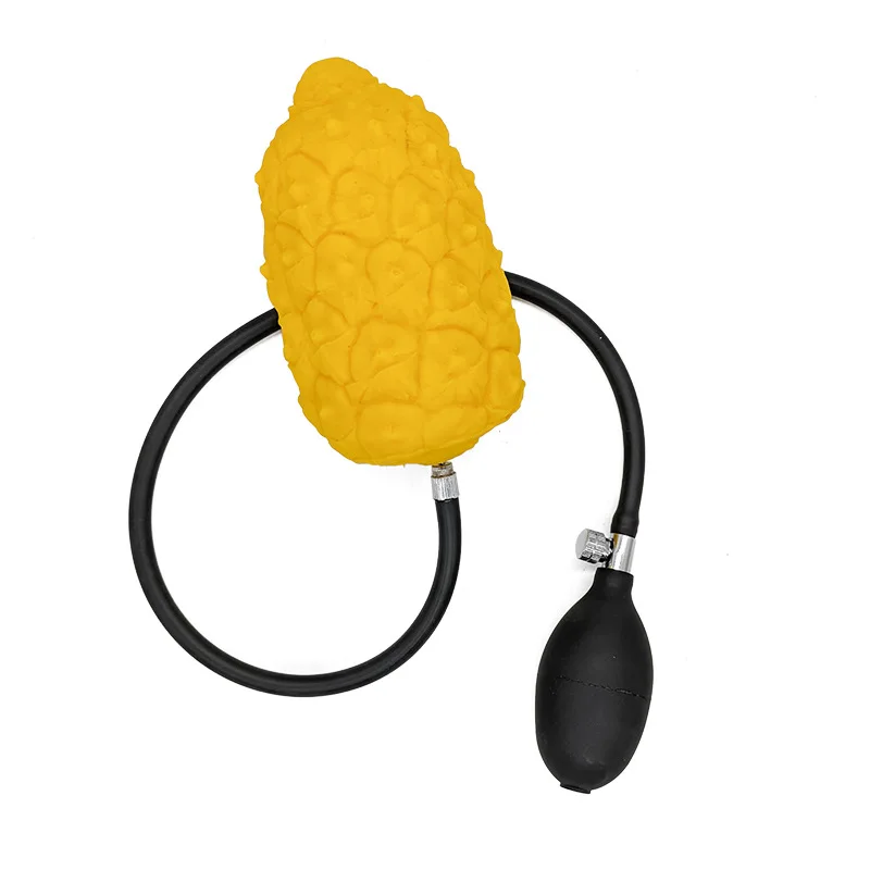 New Fruit Inflatable Anal Plug Silicone Adult Erotic Products Expanding Anal Expander Male and Female Anal Stimulation Massager
