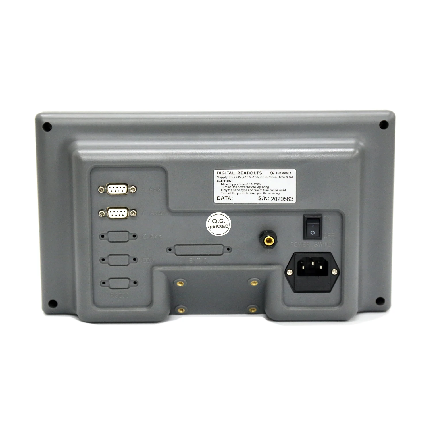 Imagem -02 - Leitura Digital Display Contador para Fresar Torno Máquinas de Torneamento ou Axis Lcd Idiomas