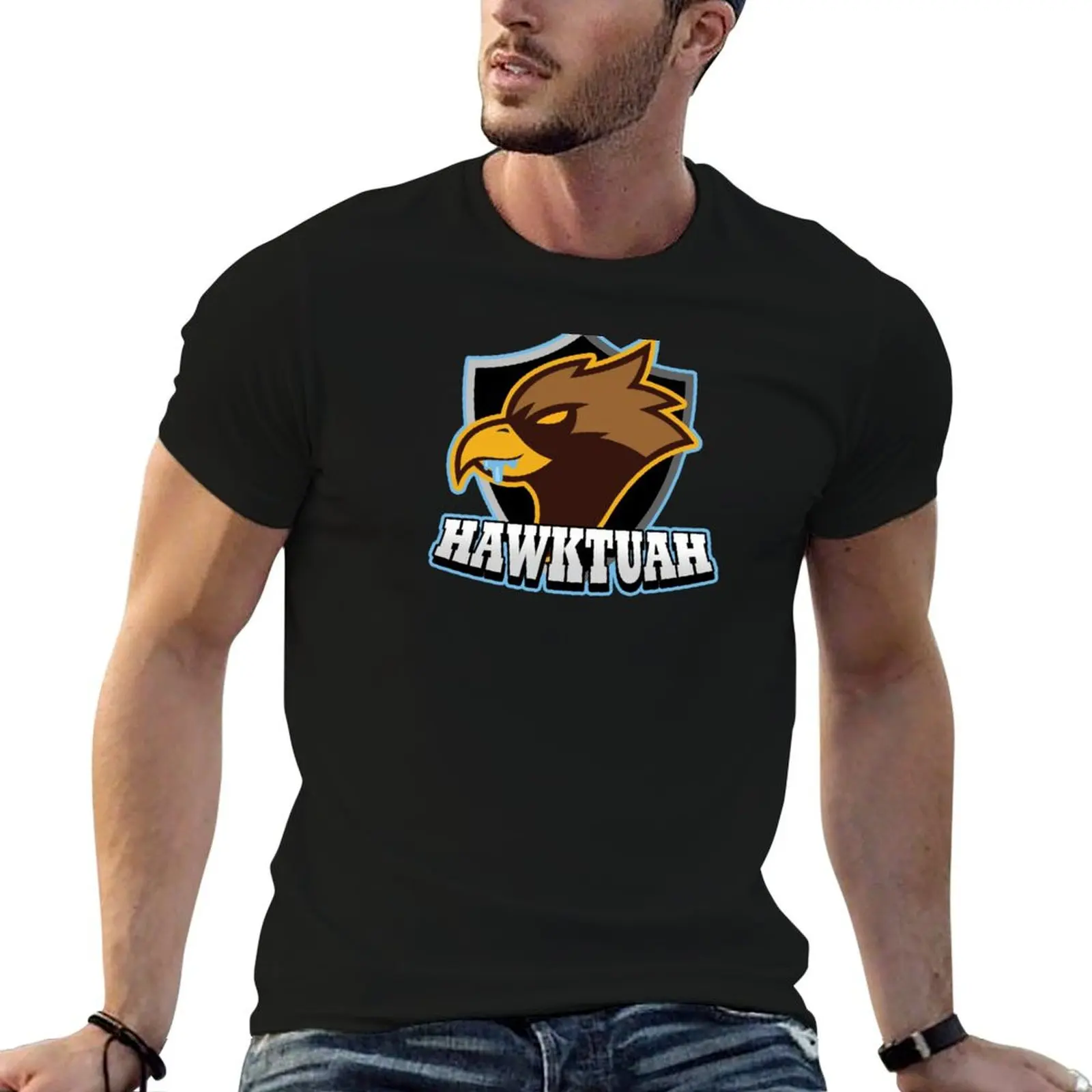 

Team shirts t cotton man Hawk shirts man graphic T-Shirt for funny Tuah t