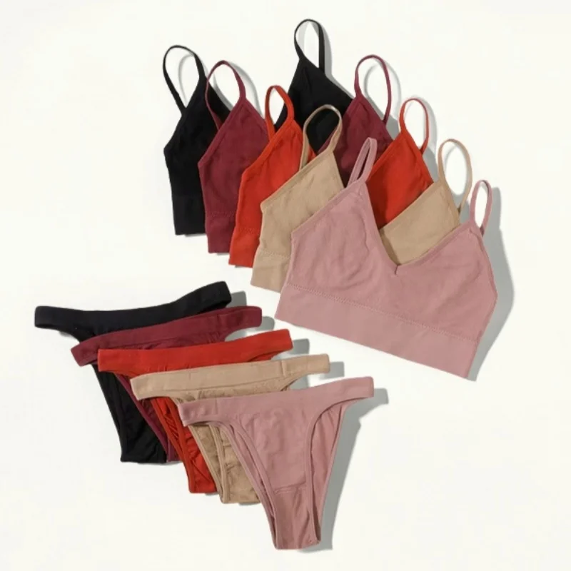 Seamless Bra Set Wo… - image