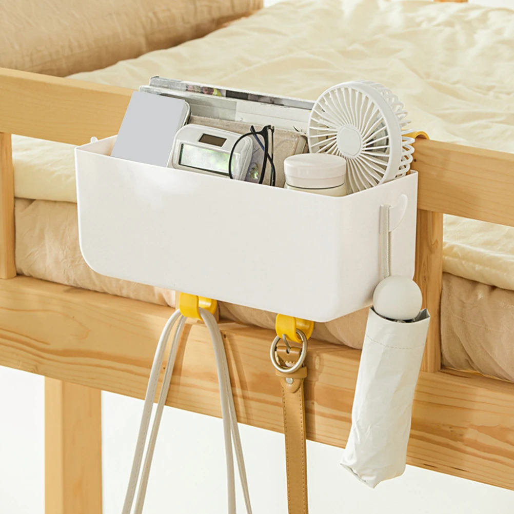 

1Set Bed Organizer Basket Hanging Storage Container for Bedside Dormitory Office Desk Bed Hanging Storage Organizer Basket