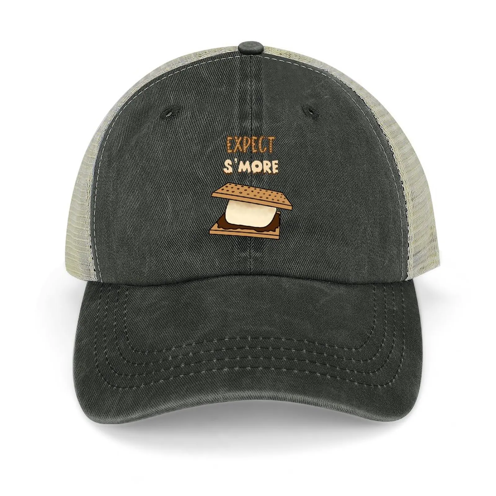 

expect s'more Baseball Cap Sun Cap Visor custom Hat Anime Women's Beach Men's
