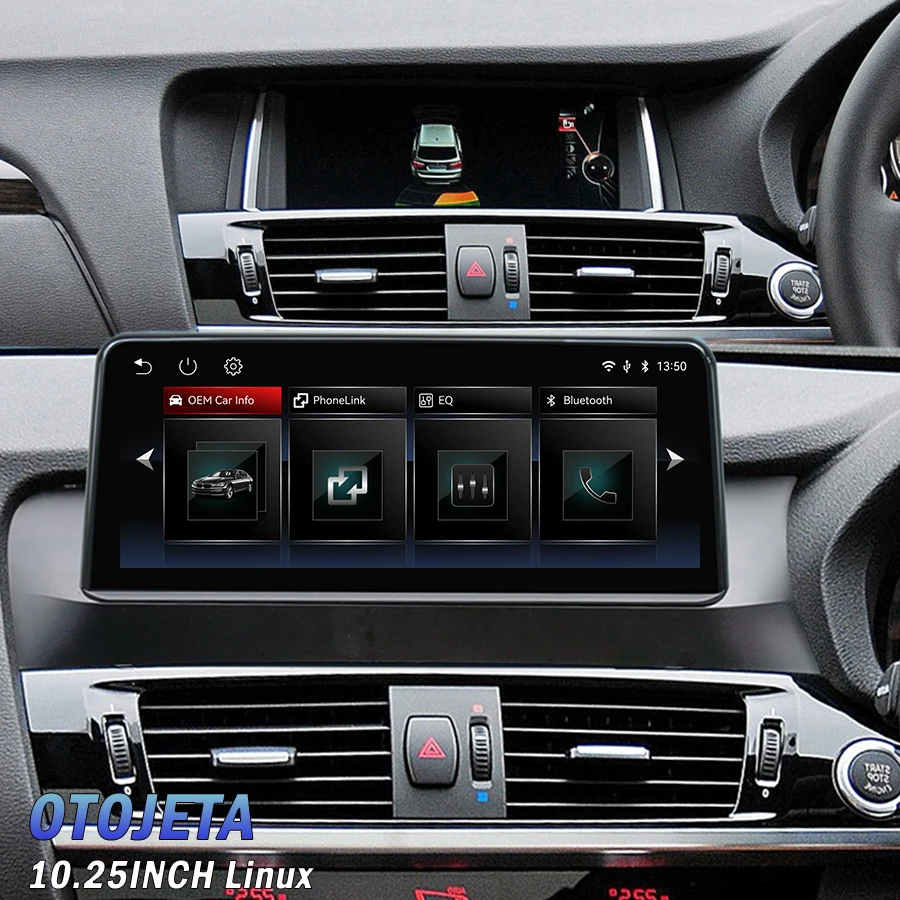 

Rhd 10.25inch Carplay Android Auto Screen For BMW X3 F25 X4 F26 2011-2017 Car Video Vi Link Recorder Multimedia Carplay Linux