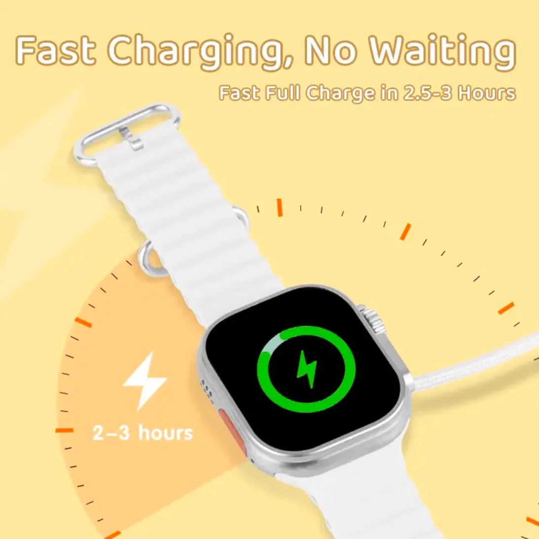 Keychain 3 in 1 For iWatch / Phone USB Charging Cable for iPhone 15 14 Type C/Wireless Charging for Apple Watch Ultra SE/9/8/7/6