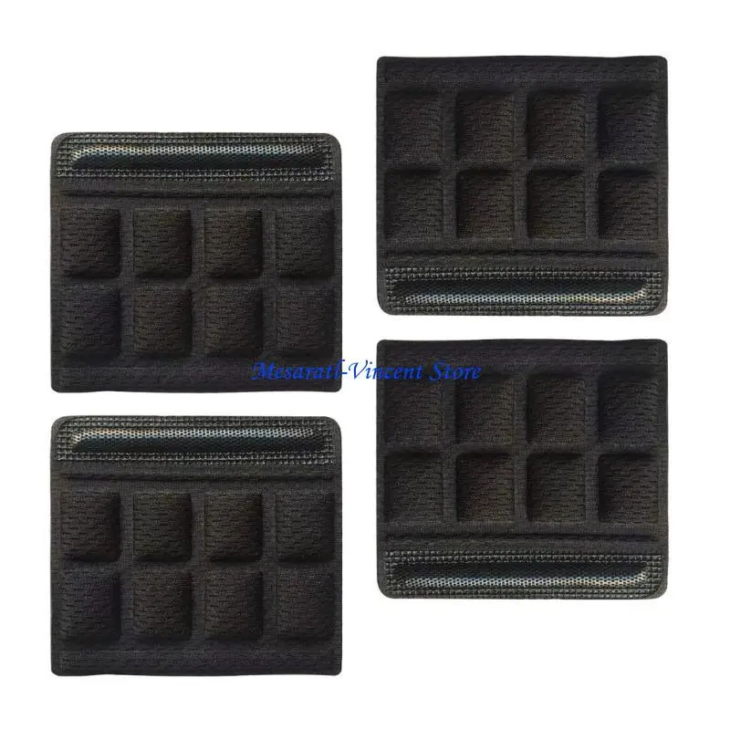 

A70F Easy Clean Helmets Cushion Set with Chin Strap for Outdoor Cycling Comfort 4pcs