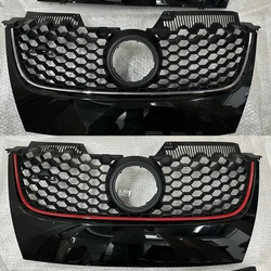 Front Bumper Grille Replacement Suitable For Golf 5 MK5 V GTI ABS Bumper Grille Vehicle Fittings Rust-proof Shakeproof