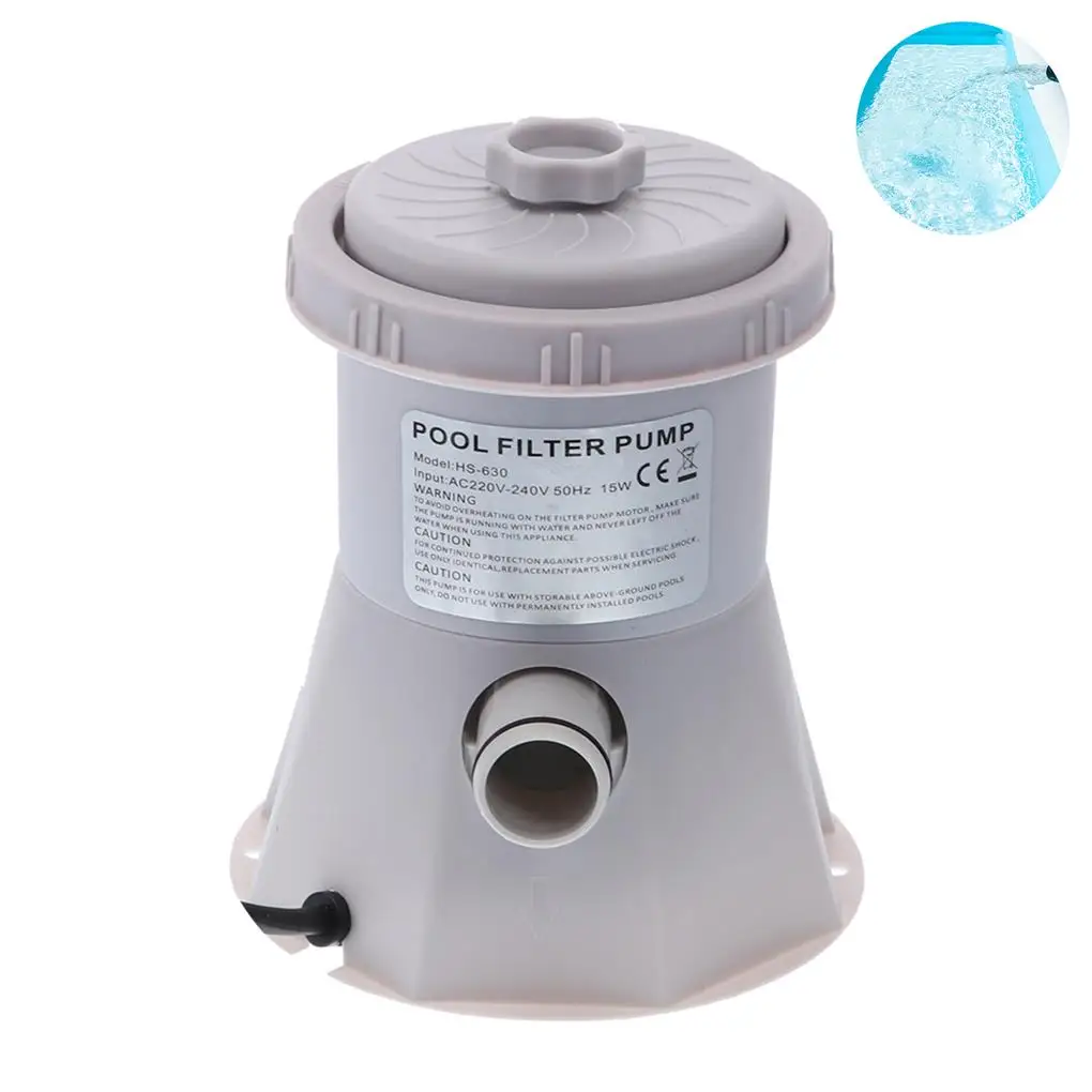 Swimming Pool Filter Pump, Pool Cleaner Water Pump, Filter Pump for Sewage Circulation Treatment of Swimming Pools view 5