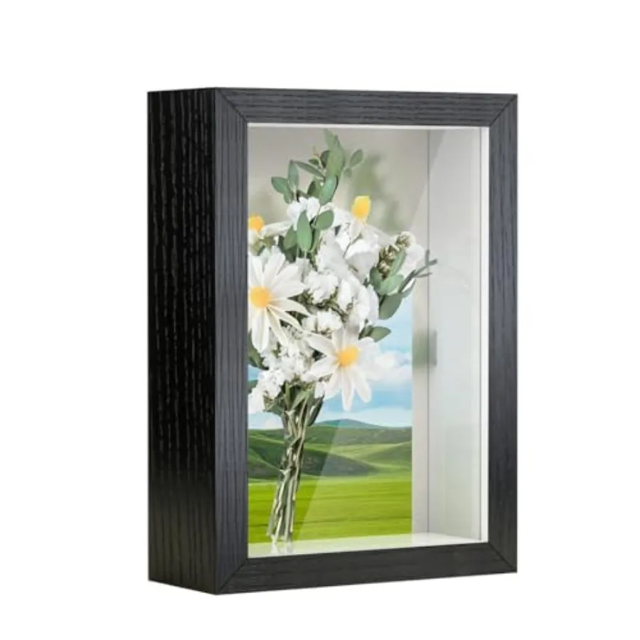 4x6 Shadow Box Frame with Transparent Glass
