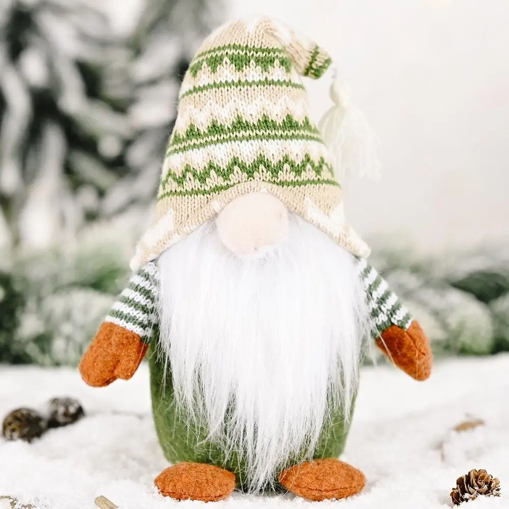 

Ornament Party Supplies Tabletop Figurines Decor Xmas Faceless Doll Christmas Decoration Christmas Ornaments Gnome Doll