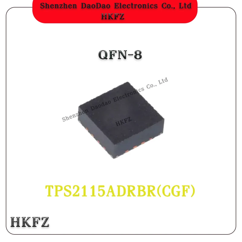 

5Pcs TPS2115ADRBR Screen Printing CGF QFN-8 PMIC-OR Controller
